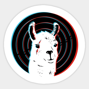 Llamalook Sticker